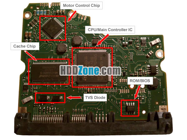 Hard Drive pcb for data recovery