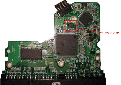 Hard Drive PCB used in Data Recovery